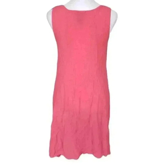 Paperdoll Asymmetrical Rayon Sleeveless Mini Dress - Picture 3 of 8